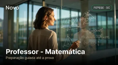 Capa: Professor - Matemática
