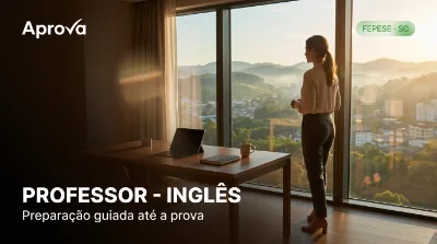 Capa: PROFESSOR - INGLÊS