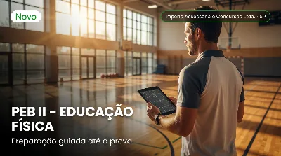 Capa: PEB II – EDUCAÇÃO FÍSICA