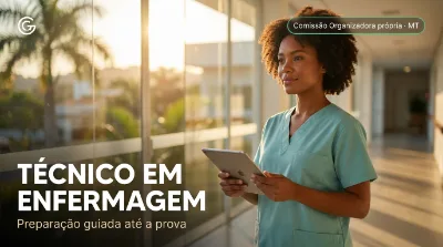 Capa: TÉCNICO EM ENFERMAGEM