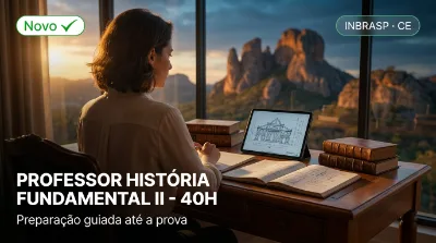 Capa: PROFESSOR HISTÓRIA FUNDAMENTAL II - 40H