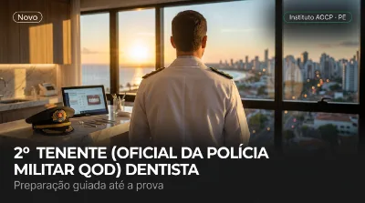 Capa: 2º TENENTE (OFICIAL DA POLÍCIA MILITAR QOD) DENTISTA