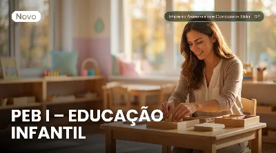 Capa: PEB I – EDUCAÇÃO INFANTIL