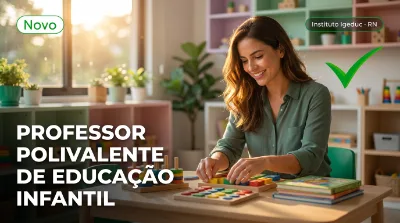 Capa: PROFESSOR POLIVALENTE DE EDUCAÇÃO INFANTIL