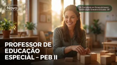 Capa: PROFESSOR DE EDUCAÇÃO ESPECIAL - PEB II