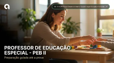 Capa: PROFESSOR DE EDUCAÇÃO ESPECIAL - PEB II