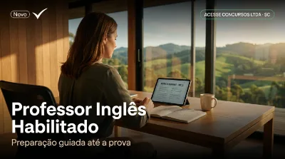 Capa: Professor Inglês Habilitado