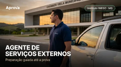 Capa: AGENTE DE SERVIÇOS EXTERNOS