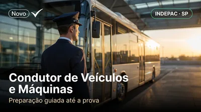Capa: Condutor de Veículos e Máquinas
