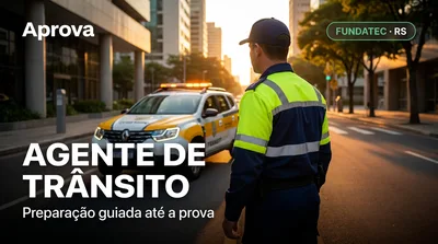 Capa: AGENTE DE TRÂNSITO