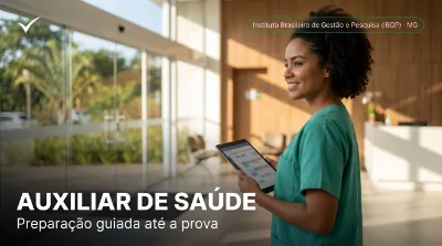 Capa: AUXILIAR DE SAÚDE