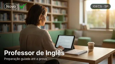 Capa: Professor de Inglês