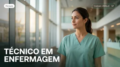 Capa: TÉCNICO EM ENFERMAGEM