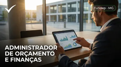 Capa: ADMINISTRADOR DE ORÇAMENTO E FINANÇAS