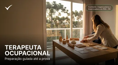 Capa: TERAPEUTA OCUPACIONAL