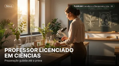 Capa: PROFESSOR LICENCIADO EM CIÊNCIAS