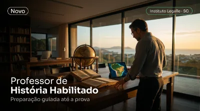 Capa: Professor de História Habilitado