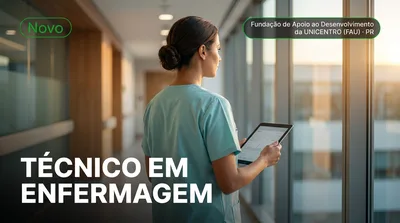 Capa: TÉCNICO EM ENFERMAGEM