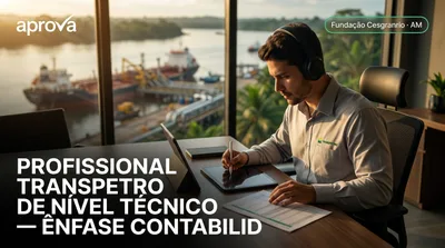 Capa: PROFISSIONAL TRANSPETRO DE NÍVEL TÉCNICO — ÊNFASE CONTABILIDADE