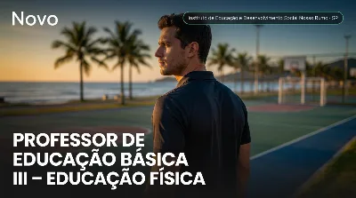 Capa: PROFESSOR DE EDUCAÇÃO BÁSICA III – EDUCAÇÃO FÍSICA