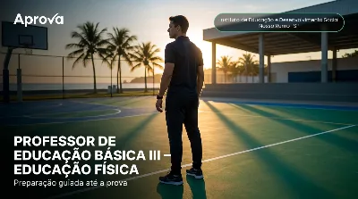 Capa: PROFESSOR DE EDUCAÇÃO BÁSICA III – EDUCAÇÃO FÍSICA