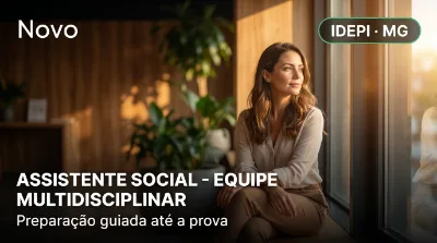 Capa: ASSISTENTE SOCIAL - EQUIPE MULTIDISCIPLINAR