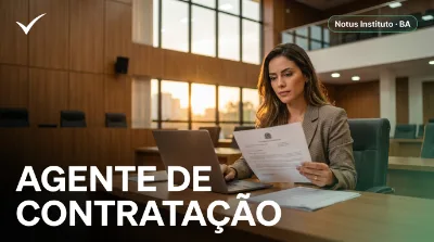 Capa: AGENTE DE CONTRATAÇÃO