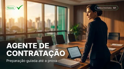 Capa: AGENTE DE CONTRATAÇÃO