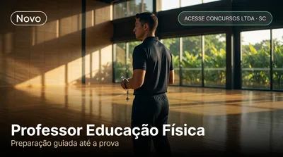 Capa: Professor Educação Física