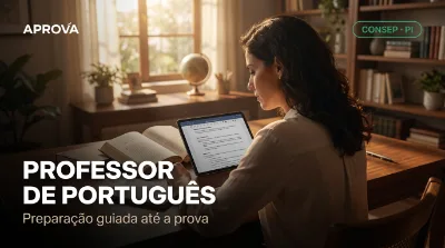Capa: PROFESSOR DE PORTUGUÊS