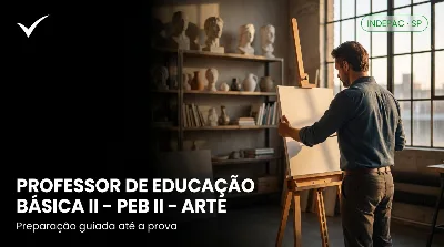 Capa: PROFESSOR DE EDUCAÇÃO BÁSICA II – PEB II – ARTE