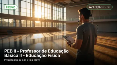 Capa: PEB II - Professor de Educação Básica II - Educação Física