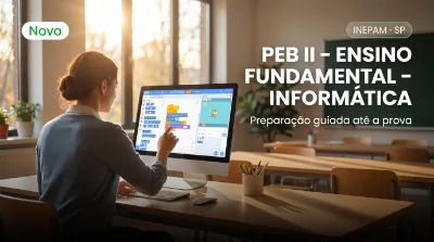 Capa: PEB II – ENSINO FUNDAMENTAL – INFORMÁTICA