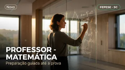 Capa: PROFESSOR - MATEMÁTICA