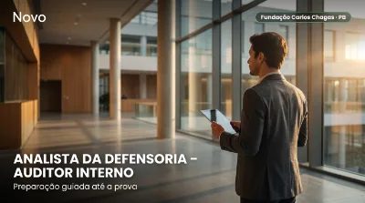 Capa: ANALISTA DA DEFENSORIA – AUDITOR INTERNO