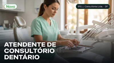 Capa: ATENDENTE DE CONSULTÓRIO DENTÁRIO