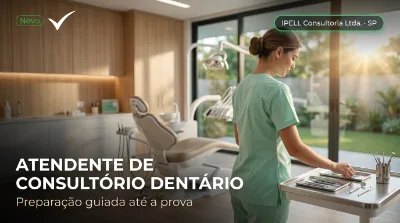 Capa: ATENDENTE DE CONSULTÓRIO DENTÁRIO