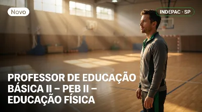 Capa: PROFESSOR DE EDUCAÇÃO BÁSICA II – PEB II – EDUCAÇÃO FÍSICA