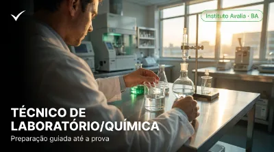 Capa: TÉCNICO DE LABORATÓRIO/QUÍMICA