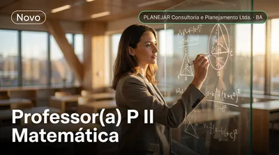 Capa: Professor(a) P II Matemática