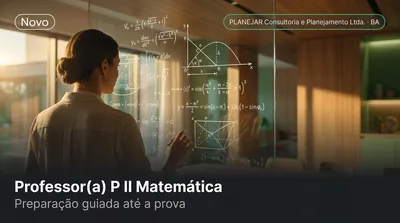 Capa: Professor(a) P II Matemática