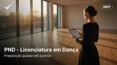 Capa: PND - Licenciatura em Dança
