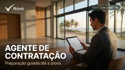 Capa: AGENTE DE CONTRATAÇÃO