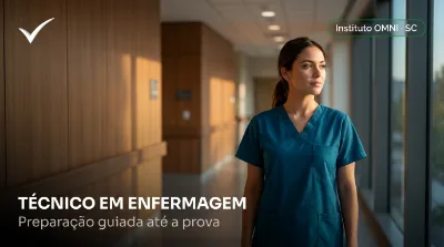 Capa: TÉCNICO EM ENFERMAGEM