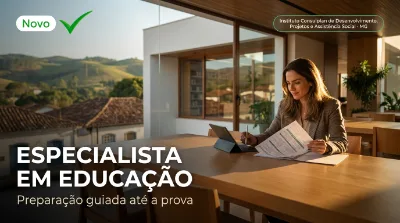 Capa: ESPECIALISTA EM EDUCAÇÃO