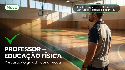 Capa: PROFESSOR – EDUCAÇÃO FÍSICA