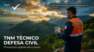 Capa: TNM TÉCNICO DEFESA CIVIL
