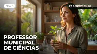 Capa: PROFESSOR MUNICIPAL DE CIÊNCIAS