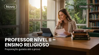 Capa: PROFESSOR NÍVEL II – ENSINO RELIGIOSO
