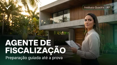 Capa: AGENTE DE FISCALIZAÇÃO